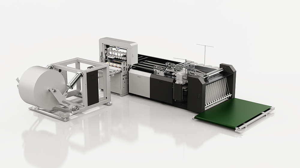 BX-CS800H 全自动冷热切缝机热封包底机